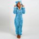 thumbnail image 1 of Pijamas de lana esponjosa con cremallera para mujer, ropa de dormir cálida con capucha para adultos, monos de talla grande 5XL, 2023 xuanjing  unisex, 1 of 2