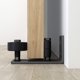 thumbnail image 5 of Guía de piso para puerta corrediza de Granero, herrajes montados en la pared para rodillos ajustables con parte inferior al ras, Juego de 1, ajuste de ruedas lisas, 5 of 5