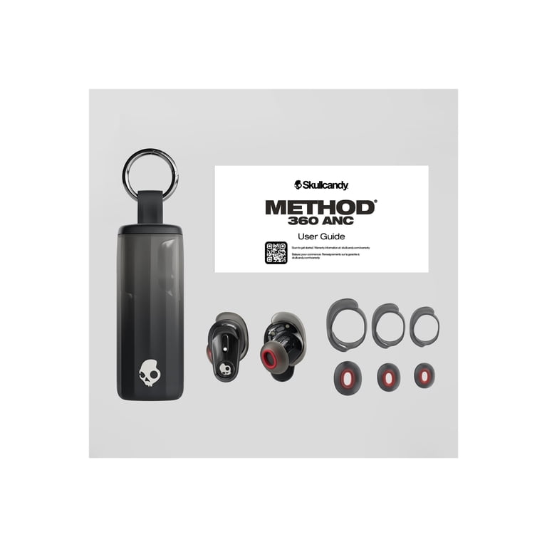 SKULLCANDY METHOD 360 ANC TW IN-EAR True Black - Walmart.com