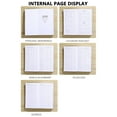 thumbnail image 3 of Pocket Notebook Organizer, Daily Planner and Travel Journal for Work, School, Student, Compact Writing Notebook with Calendar Pages, Portable Planner Diary for Scheduling Tasks and Notes, 3 of 10