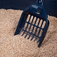 thumbnail image 3 of IRIS Large Hooded Litter Box with Scoop and Grate, Blue, Navy, 3 of 9