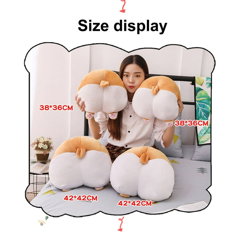 Cartoon Corgi Hip Plush Pillow Buttocks Cushion Soft Stuffed Animal Do -  Supply Epic