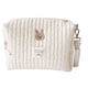 thumbnail image 1 of Bolsa de pañales de algodón acolchado cochecito cálido suave para accesorios de bebé (conejo), 1 of 8