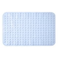 thumbnail image 2 of PRYESS (With Suction Cups Drain Holes), Tub Shower Mat with Suction Cups, Non-Slip Bathtub Floor Liner with Drain Holes, Tpe Material for Feet Scrubbing, Machine Washable, #B, 2 of 9