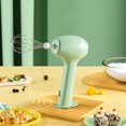 thumbnail image 2 of Portable Hand Mixer Electric Wireless Food Blender Milk Frother Cake Egg Beater Cream Food Baking Dough Kitchen, 2 of 14
