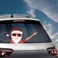 thumbnail image 4 of Sidaley Pegatinas de coche Calcomanías para parabrisas trasero de coche Temática de Navidad Limpiaparabrisas que agita pegatinas Decoración de ventana Automoción decorativa y accesorios No.05 Sidaley VI2047-05B, 4 of 5
