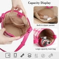thumbnail image 4 of Tinyat Shoulder Bag for Women Waterproof Hobo Handbag Large Capacity Crossbody Purse with Adjustable Shoulder Strap for Daily Use and Shopping, 4 of 6