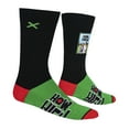 thumbnail image 3 of ODD SOX, How High Patch, Fun Graphic Print Crew Socks for Men & Women, Large, 3 of 6