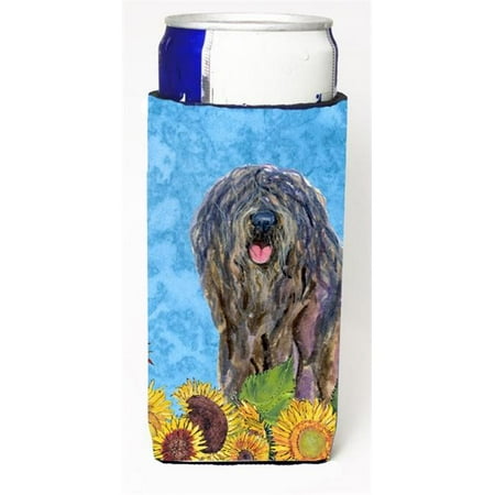 

Bergamasco Sheepdog In Summer Flowers Michelob Ultra bottle sleeves For Slim Cans - 12 oz.