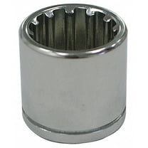 Westward Socket, Steel, Chrome, 9/32 in 33M320