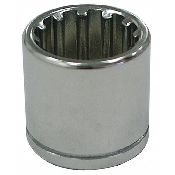Westward Socket, Steel, Chrome, 9/32 in 33M320