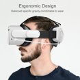 thumbnail image 5 of Oculus Meta/Quest 2 Head Strap with Battery Pack, Adjustable Elite Strap 5000mAh Fast Charging Extend 3hrs in VR Playtime, Quest 2 Head Elite Strap Accessories Enhanced Support and Comfort, 5 of 5
