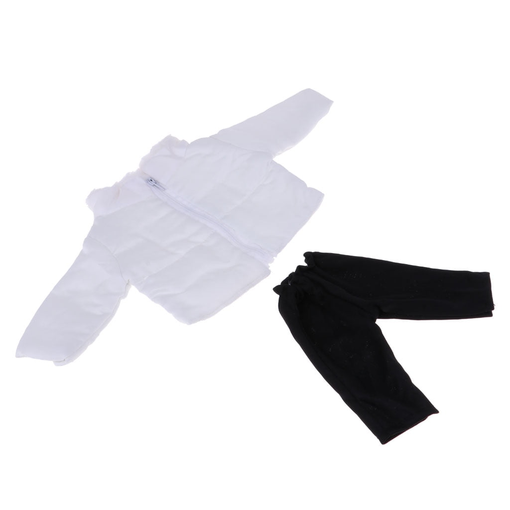 Conjunto De Top De Moda Para Muñeca, Conjunto De Falda Y Abrigo De Piel