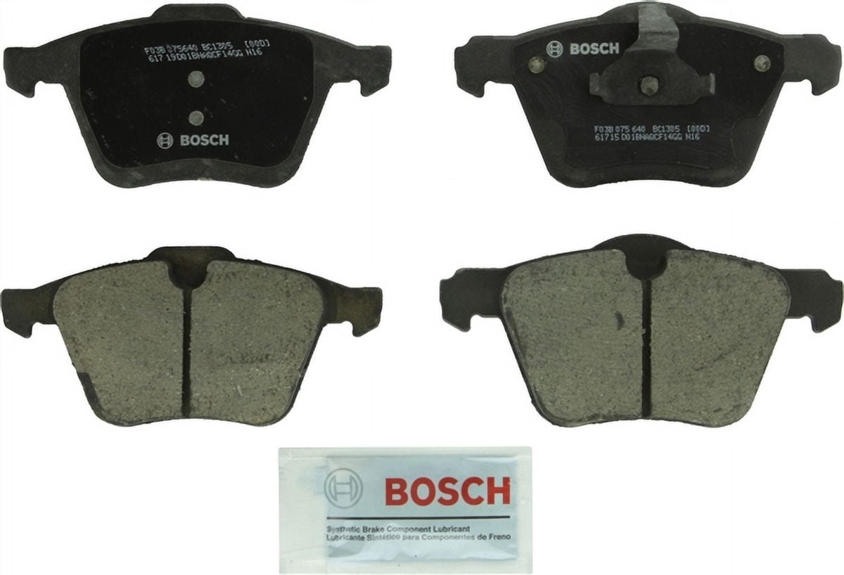 Bosch BC1305 QuietCast Premium Disc Brake Pad Set Fits select: 2011-2017 VOLVO S60, 2008-2009 VOLVO XC70