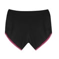 thumbnail image 6 of Solid Color Stretch Boyshort Underwear Women Soft Brushed Polyester Boyshort Panties Yoga Fitness Short Boxer Briefs Red M, 6 of 7