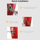 thumbnail image 5 of Moyic Cerradura de seguridad para puerta de entrada de Hotel para el hogar, de acero inoxidable, tope para puertas de dormitorio, Cadenas y protecciones para puertas de seguridad, 5 of 6