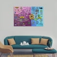 thumbnail image 4 of The Map of Mathematics Picture Print Wall Art Poster Painting Canvas Posters Artworks Gift Room Aesthetic 12x18inch(30x45cm), 4 of 6