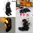 thumbnail image 5 of Dakimoe Halloween Decorations Indoor Outdoor Pack of 3 Wall Mounted Creepy Reaching Hands with Lighted Candles Life-Sized Horror Hands for Wall Decorations Gothic Hanging Wall Art Sculpture, 5 of 8
