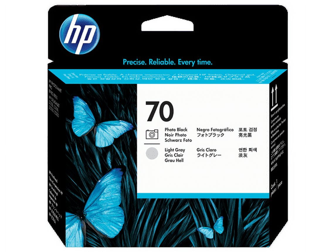 HP 70 Photo Black and Light Gray DesignJet Printhead, C9407A Sansujyuku sansujyuku.com