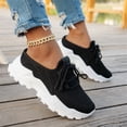 thumbnail image 4 of HAJWOH Orthopedic Shoes for Women Arch Support Slip on Non Slip Nurse Shoes Breathable Knitted Mesh Stretch Volleyball Shoes Comfort 2026 Foam Shoes Black 40, 4 of 4