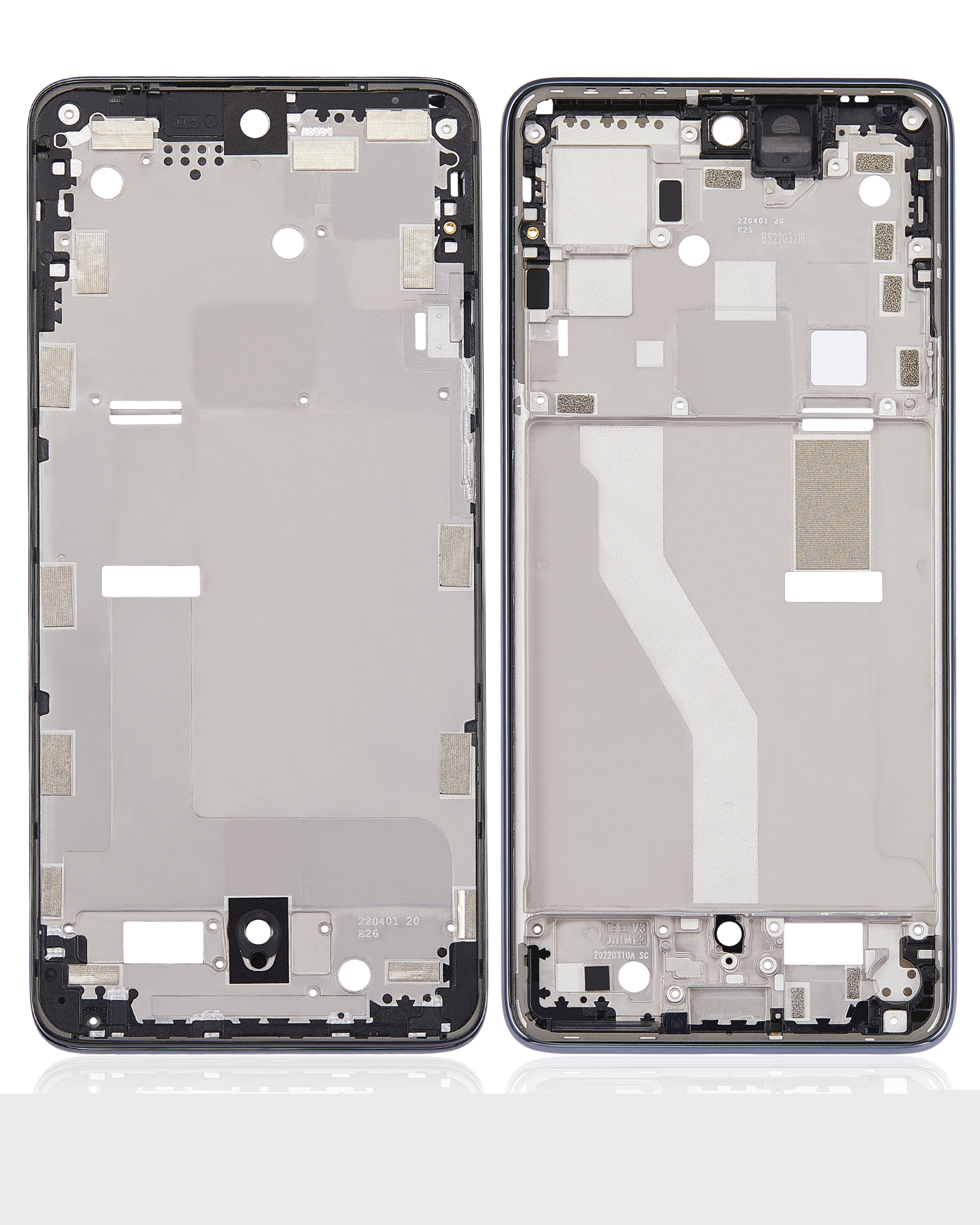 thumbnail image 1 of Cadre Central de Remplacement Compatible avec Motorola Moto Edge (XT2205-1 / 2022) (Gris), 1 of 5