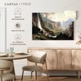 thumbnail image 5 of Elephant Stock The Domes Of The Yosemite Wall Art - Horizontal Canvas Wall Art - Living Room Wall Decor - Nature Canvas - Green And Brown Decor By Albert Bierstadt - 12" x 8", 5 of 8