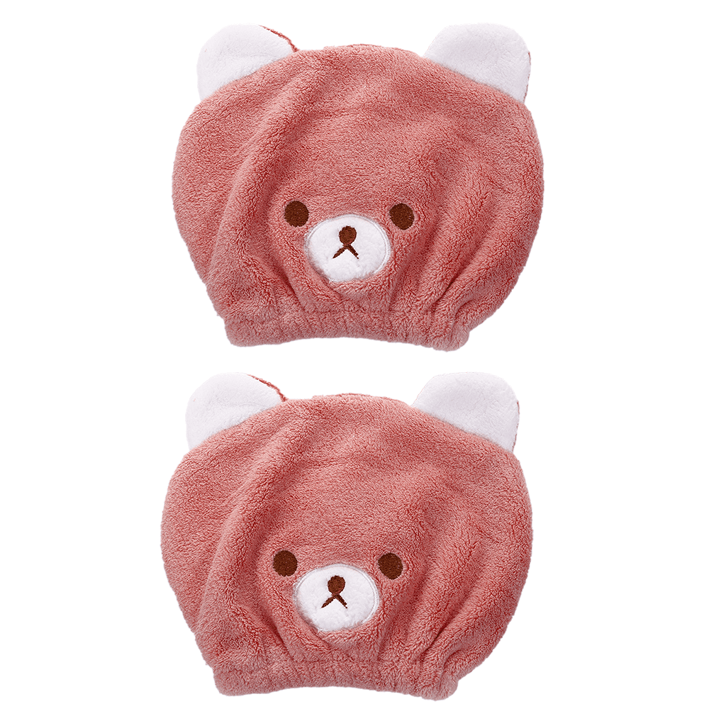 US Absorbing Bear Magic Quick-Dry Drying Fast Hair Bath Hat WrapTwist Bath Towel 