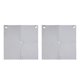 thumbnail image 5 of Almohadilla De Soldadura Ignífuga, Aislamiento Térmico 2 Ojales Superiores Material De Fibra Uso Versátil 2 Piezas 11.81x11.81 Pulgadas Manta De Soldadura Ignífuga Para, 5 of 7