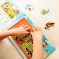 thumbnail image 5 of Melissa & Doug Take-Along Magnetic Jigsaw Puzzles Travel Toy – On the Farm (2 15-Piece Puzzles), 5 of 11