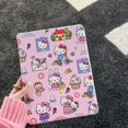 thumbnail image 1 of [Pink Hello Kitty] Applicable à 2022 Apple iPad Étui de Protection air5 Étui de Protection iPad6/5 Tablette air4, 1 of 5