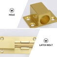 thumbnail image 3 of OULII Security Door Latch 1 Set Door Latch Alloy for Kitchen Bathroom, 3 of 8