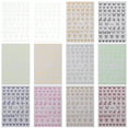 thumbnail image 1 of 12 Sheets Nail Art Stickers Self-adhesive Butterflies Nail Stickers Nail Decals, 1 of 8