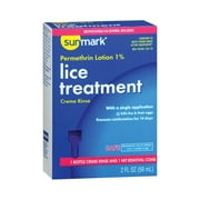 Sunmark Lice Treatment Creme Rinse, 2 Fl. Oz.