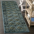 thumbnail image 3 of SAFAVIEH Vintage Hamadan Regent Traditional Area Rug, Blue/Multi, 8' x 10', 3 of 10