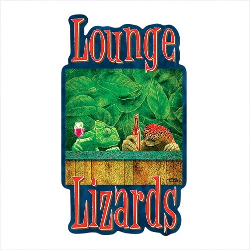SignMission P-1014 Lounge Lizards Lounge Lizards Novelty Sign