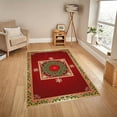 thumbnail image 6 of 5'x7' carpet runner for hallway outside carpet area rug for office geometric area rug office area rug for rolling chair, 6 of 10