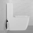 thumbnail image 3 of WinZo WZ5211-P Macerator Pump One Piece Toilet with Upflush System for Basement,3 Water inlets for Sink, Toilet & Bathtub,White, 3 of 6