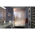 thumbnail image 2 of DreamLine Visions 30 in. D x 60 in. W x 74 3/4 in. H Sliding Shower Door in Brushed Nickel with Center Drain Biscuit Shower Base, 2 of 14