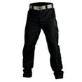 thumbnail image 4 of YYDGH Men's Ripstop Cargo Pants Lightweight Cotton Outdoor Hiking Pants with Multi Pockets Casual Loose Fit Work Trousers, 4 of 5