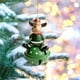 thumbnail image 4 of Adornos navideños, regalos navideños, campanas navideñas, campanas de Papá Noel, campanas de muñeco de nieve, disfraces de Halloween, campanas para árbol de Navidad, campanas de hierro, campanas para, 4 of 6