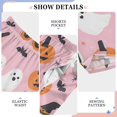 thumbnail image 6 of FORMRS Boys Pajama Pants with Pockets Size 6-8Y Kids Lounge Sleep Bottoms, Pink Halloween Ghosts, 6 of 8