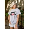 thumbnail image 4 of Hot Mom Funny Best Cool Mothers Day Women's Plus Size Graphic Tee Brisco Brands 3X, 4 of 5
