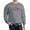 Graphite Gray, variant on CafePress - Alpha Sigma Phi Greek Letters Cardinal Sweatshirt - Crew Neck Sweatshirt