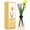 Citrus, variant on Reed Diffuser Set Vintage Rectangular Bottle Gold White Flower Scent, Reed Diffusers 6.76 fl oz for 120 Days Narrow Spaces, Flower Reed Diffuser Long Lasting for Bathroom, Office, Shelf