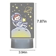 thumbnail image 3 of NARABB LED Night Lights USB Charge , Bright Night Light,three Color Light Adjust , Soft White Small Nightlight Touched On/Off For Kid Room, Bedroom, Bathroom, Desk Lamps For An Office In Home, 3 of 8