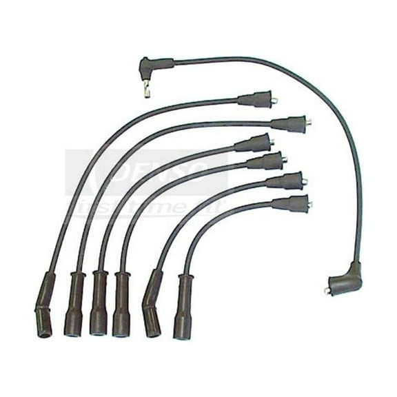 Denso 671-6180 Original Equipment Replacement Wires Fits 1991 Toyota Land Cruiser