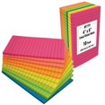 thumbnail image 1 of Sticky Notes Better Office Products, paquete de 10 unidades, 4 x 6 pulgadas, con líneas surtidas, 1 of 6