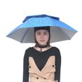 thumbnail image 1 of Pesca Paraguas Sombrero Senderismo Playa Camping Sombreros Cap Plegable Protector solar Sombra Paraguas para la cabeza Inevent JJ22633-02, 1 of 2