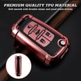 thumbnail image 5 of Xotic Tech Pink Full Protect Remote Smart Key Fob Cover Case Compatible with Chevrolet Camaro, Cruze, Equinox or Buick Allure, Encore, Lacrosse or GMC Terrain etc. (4-Buttons Key), 5 of 9