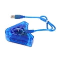 thumbnail image 4 of Controlador PS Adaptador Convertidor Accesorios de Videojuegos Para -Azul de Alta Soledad Adaptador USB de PS2 a PC, 4 of 9